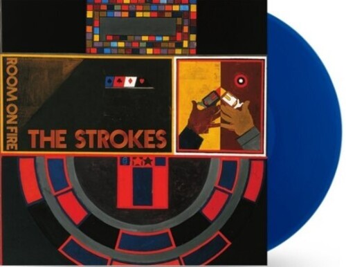 Image of the Music Record - Room On Fire - Blue Colored Vinyl [Import] by The Strokes