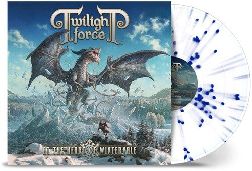 Picture of the Music Record - At The Heart Of Wintervale - White/ blue Splatter by Twilight Force