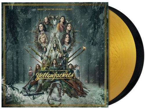 Image of the Music Record - Yellowjackets - Season 2 Official Soundtrack [Music From The Original Series] [Yellow/ Black 2 LP] by Various Artists