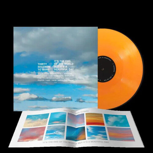 Picture of the Music Record - It's The End Of The World But It's A Beautiful Day (Limited Orange Vinyl edition) [Import] by Thirty Seconds to Mars