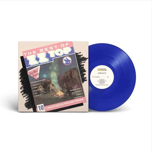 Picture of the Music Record - The Best of ZZ Top (ROCKTOBER) [Translucent Blue Vinyl] by ZZ Top