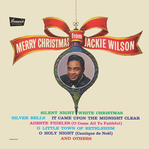 Picture of the Music Record - Merry Christmas From Jackie Wilson - Transparent Green by Jackie Wilson
