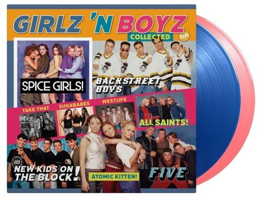 Picture of the Music Record - Girlz N Boyz Collected /  Various - Limited 180-Gram Blue & Pink Colored Vinyl [Import] by Various Artists