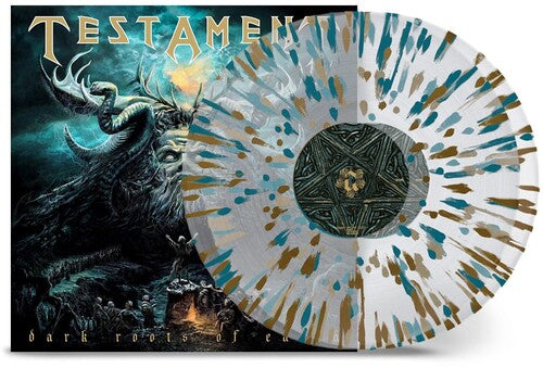 Picture of the Music Record - Dark Roots of Earth - Clear Gold Green Splatter by Testament