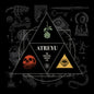 Picture of the Music Record - The Beautiful Dark of Life - Red Teal & Yellow Swirl by Atreyu