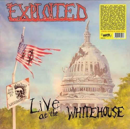 Image of the Music Record - Live At The Whitehouse - Colored Vinyl [Import] by The Exploited