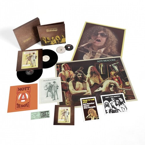 Picture of the Music Record - All The Young Dudes: 50th Anniversary Edition - 140gm Black Vinyl, 72pp Hardback Book in Slipcase with 2CD, 12-inch vinyl, & Posters [Import] by Mott the Hoople