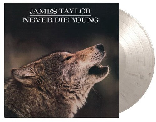 Picture of the Music Record - Never Die Young - Limited 180-Gram White & Black Marble Colored Vinyl [Import] by James Taylor