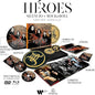 Image of the Music Record - Heroes: Silencio Y Rock & Roll - Ltd Special Edition Box - 2LP Picture Disc + 2CD + PAL Format DVD, All-region Blu-ray, Libreto, Poster, Patch & Slipmat [Import] by Héroes del Silencio