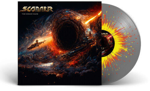 Picture of the Music Record - Cosmic Race - Silver/ red/ yellow Splatter by Scanner