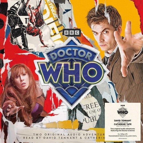 Picture of the Music Record - Pest Control & The Forever Trap (Original Soundtrack) - 140-Gram Transparent Red & Yellow Colored Vinyl [Import] by Doctor Who