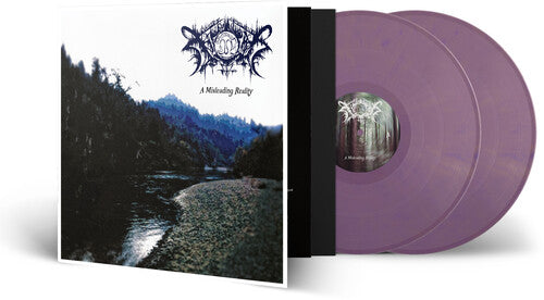 Image of the Music Record - A Misleading Reality - Gold/ Purple Marble by Xasthur