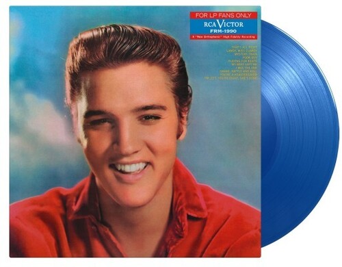 Picture of the Music Record - For LP Fans Only - Limited 180-Gram Translucent Blue Colored Vinyl [Import] by Elvis Presley