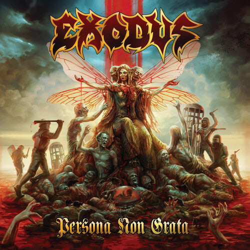 Picture of the Music Record - Persona Non Grata - Clear Gold Black Turquoise Splatter by Exodus