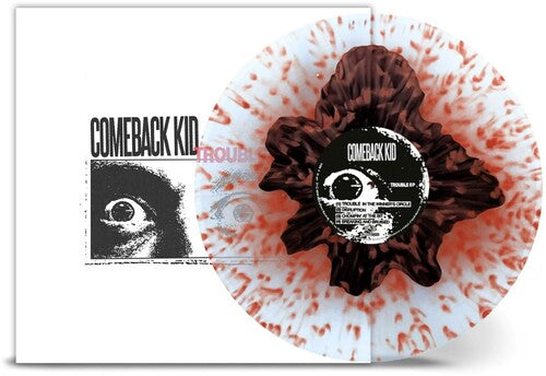 Picture of the Music Record - Trouble EP - Clear/ Black Yolk W Red Splatter by Comeback Kid