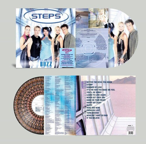 Picture of the Music Record - Buzz - Zoetrope Picture Disc [Import] by The Steps