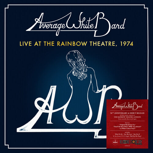 Picture of the Music Record - Live At The Rainbow Theatre 1974 - Limited 140-Gram White Colored Vinyl [Import] by The Average White Band