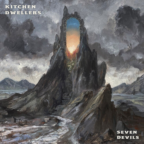 Picture of the Music Record - Seven Devils - Blue & Orange Galaxy by Kitchen Dwellers