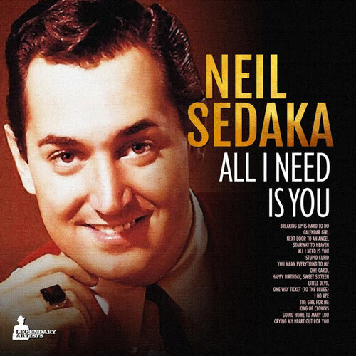 Picture of the Music Record - All I Need Is You by Neil Sedaka