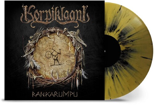 Picture of the Music Record - Rankarumpu - Gold & Black Splatter by Korpiklaani