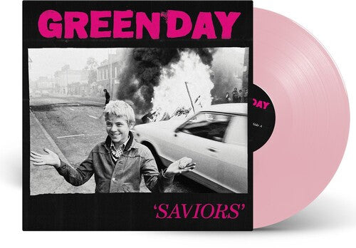 Image of the Music Record - Saviors - Limited Rose Pink Colored Vinyl [Import] by Green Day