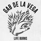 Image of the Music Record - Life Burns by Gab De La Vega