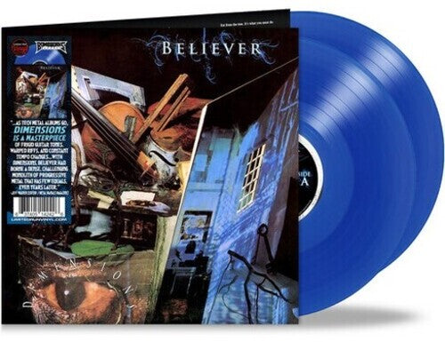 Image of the Music Record - Dimensions - Blue by Believer