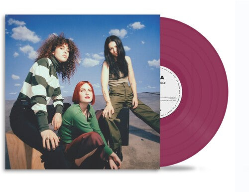 Picture of the Music Record - Saves The World - Raspberry Colored Vinyl [Import] by Muna