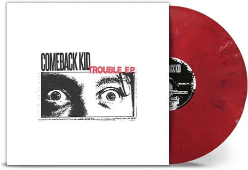 Image of the Music Record - Trouble - Marbled White, Black & Transparent Red Colored Vinyl [Import] by Comeback Kid