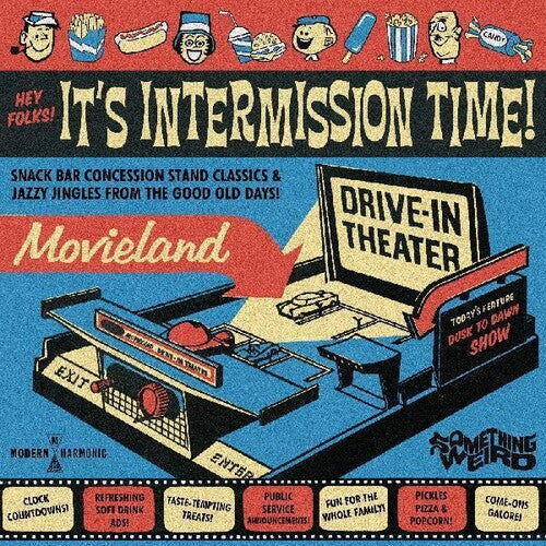 Image of the Music Record - Hey Folks It's Intermission Time by Something Weird