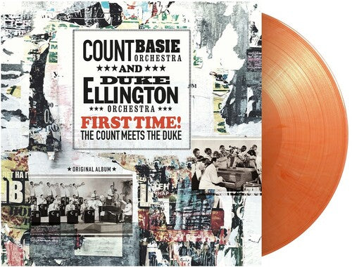 Image of the Music Record - First Time! The Count Meets The Duke - Ltd Orange & White Vinyl [Import] by ELLINGTON,DUKE / BASIE,COUNT