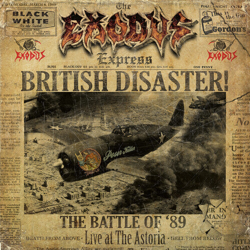 Picture of the Music Record - British Disaster: The Battle of '89 (Live at the Astoria) - Gold by Exodus