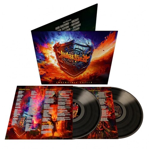 Picture of the Music Record - Invincible Shield - Deluxe Gatefold Black Vinyl with Alternate Cover Artwork [Import] by Judas Priest