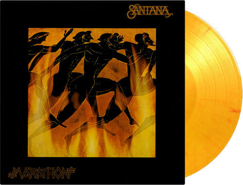 Picture of the Music Record - Marathon - Limited 180-Gram Yellow, Orange & Red Marble Colored Vinyl [Import] by Santana