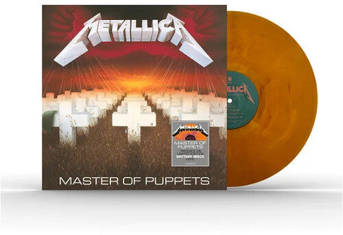 Picture of the Music Record - Master Of Puppets - 'Battery Brick' Red Colored Vinyl [Import] by Metallica