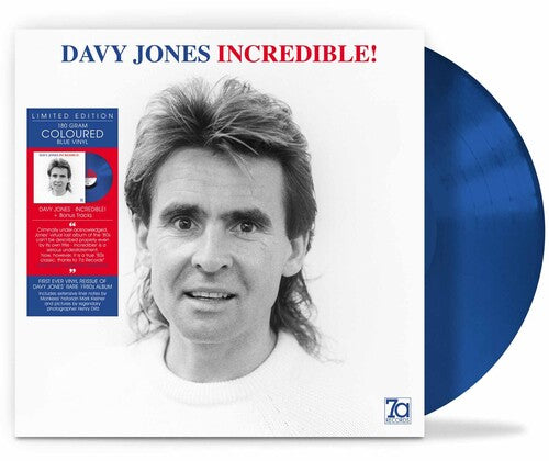 Picture of the Music Record - Incredible! - 180gm Blue Vinyl [Import] by Davy Jones