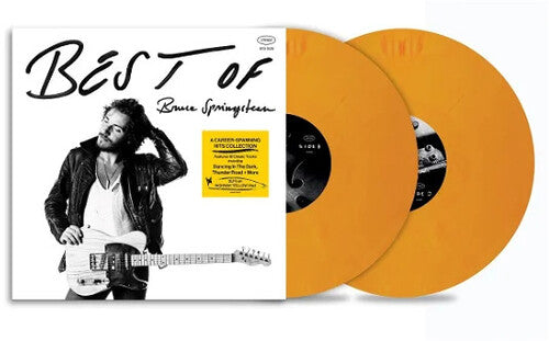 Picture of the Music Record - Best Of Bruce Springsteen - Limited 'Highway Yellow' Colored Vinyl [Import] by Bruce Springsteen