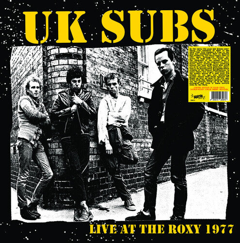 Picture of the Music Record - Live At The Roxy - Yellow Colored Vinyl [Import] by UK Subs