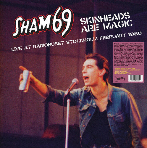 Picture of the Music Record - Skinheads Are Magic: Live In Stockholm 02/ 02/ 1980 - Red Marble Colored Vinyl [Import] by Sham 69