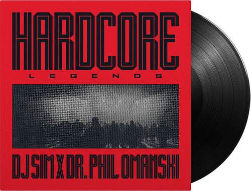 Image of the Music Record - Hardcore Legends by DJ SIM / DR. PHIL OMANSKI
